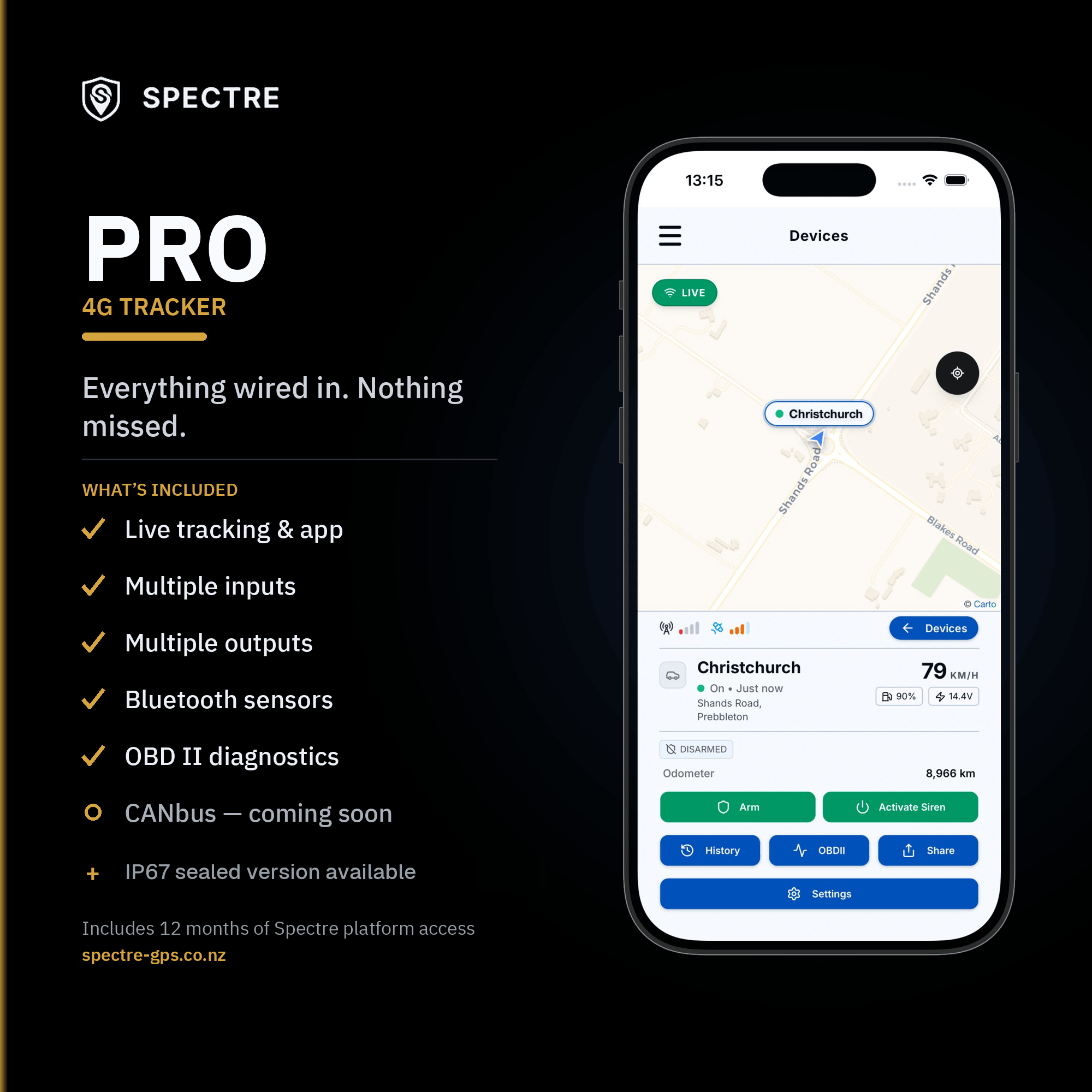 Spectre Pro 4G